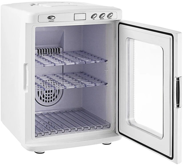 Alt view image 7 of 7 - White Reptile Incubator 25L Scientific Lab Incubator Digital Incubator Cooling and Heating 5-42°C Reptile Egg Incubator 12V/110V Work for Small Reptiles