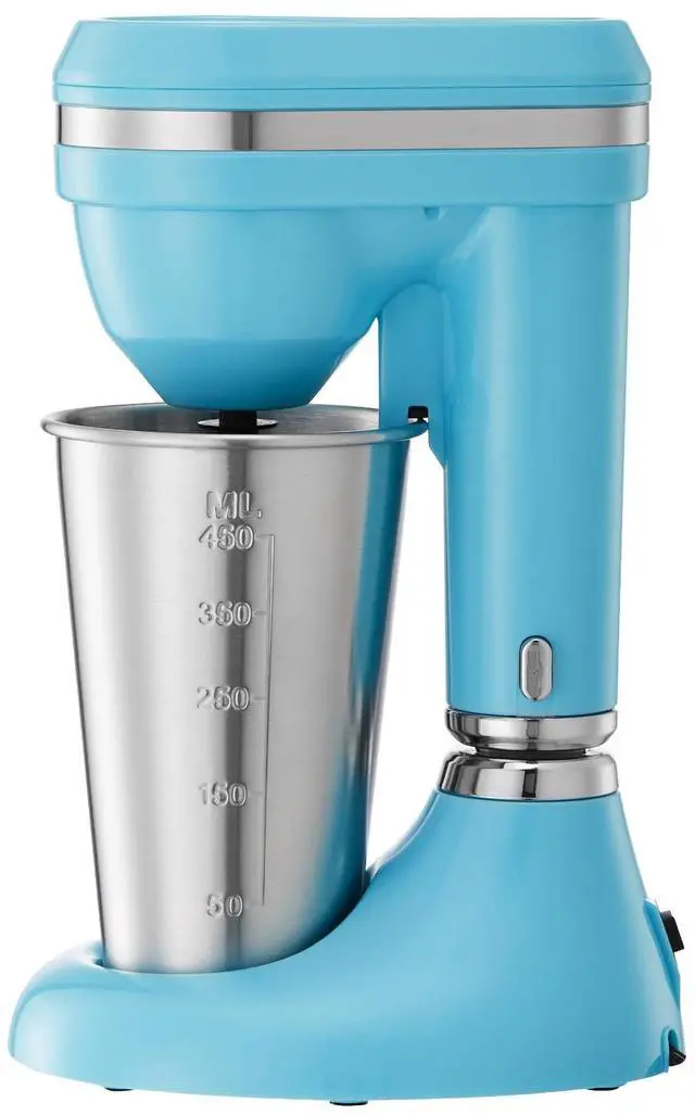Alt view image 3 of 7 - Milkshake Maker, 100W Milk Shake Maker Mixer, Single Head Drink Mixer Blender Machine, Dual-Speed Adjustment Milkshake Blender with Stainless Steel Cup, for Home, Kitchen, Bar & Beverage Shop