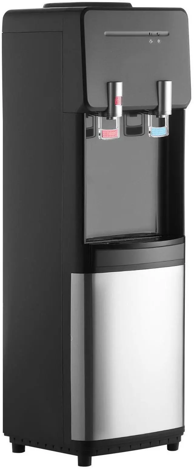 Main image of Top Loading Water Cooler Dispenser for 3 or 5 Gallons Jugs Stainless Steel