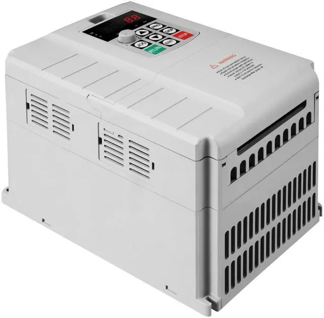Alt view image 2 of 7 - VFD 7.5KW, 34A, 10HP Variable Frequency Drive for 3-Phase Motor Speed Control