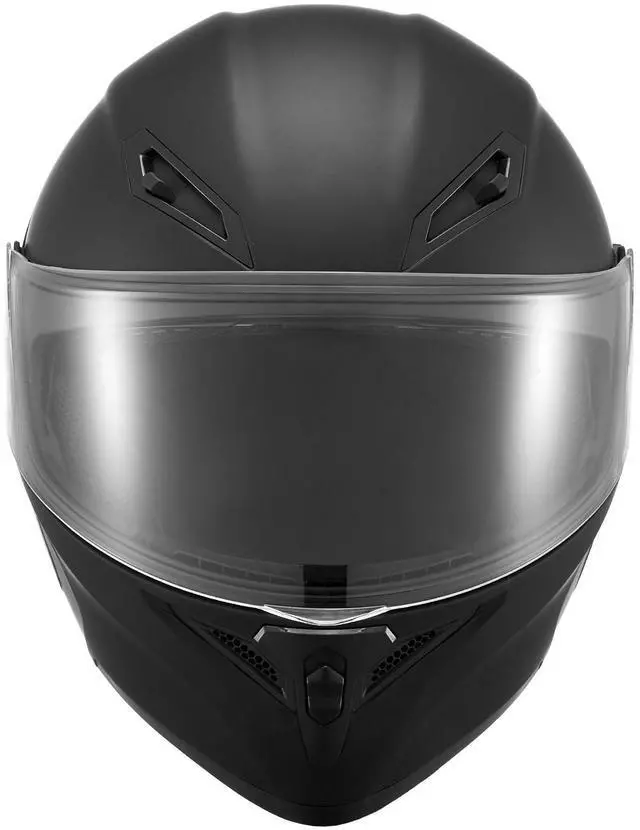 Alt view image 4 of 7 - Motorcycle Helmet, Modular, Adult Motocross Dirt Bike Helmet with Large Clear Visor, Comfortable Motorbike Racing Street with Detachable Liner for Men & Women, DOT Approved, (Matte Black, M)