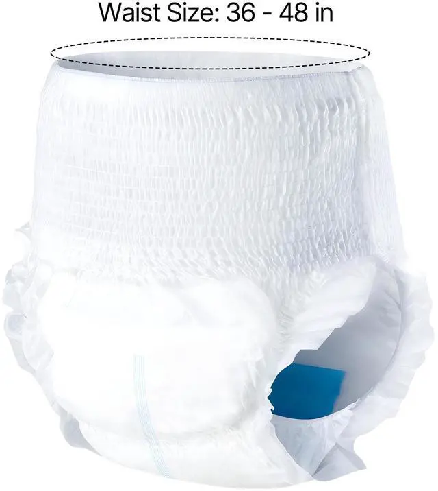 Alt view image 5 of 7 - Adult Incontinence Underwear Protective Underwear for Men & Women L Size