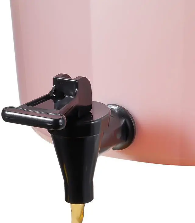 Alt view image 4 of 7 - Beverage Dispenser, 5 Gallon Drink Dispensers for Parties, Plastic Juice Dispenser with Spigot and Lid, Iced Tea Lemonade Juice Water Dispenser, for Restaurants, Hotels, Parties, 2 Pack