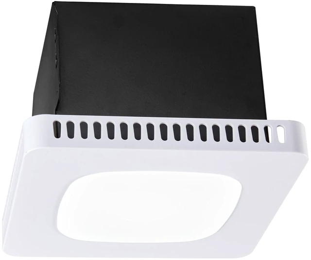Alt view image 7 of 7 - Bathroom Exhaust Fan with LED Light, 80 CFM Bathroom Vent Three Gear Color Temp, 1.5 Sones Low-Noise, Premium AC Motor Ceiling Fan for Laundry Room, Storage Room, Home Ventilation, White