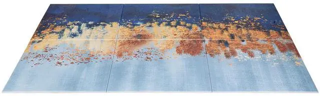 Alt view image 6 of 7 - 6 Pack Art Acoustic Panels 23.6 x 23.6 inch Self Adhesive for Home Pastel