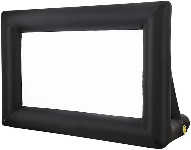 Alt view image 7 of 7 - 14FT Inflatable Projector Screen, Inflatable Movie Screen Outdoor with 120W Air Blower Projector Screen Oxford Fabric Material Blow Up Screen for Outdoor Backyard, Home Theater, Theme Party