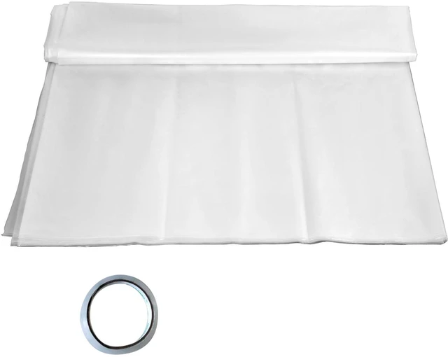 Main image of Greenhouse Film 12 x 25 ft, Greenhouse Polyethylene Film 6 Mil Thickness, Greenhouse Clear Plastic Film UV Resistant, Polyethylene Film Keep Warming, Greenhouse Plastic Superior Toughness