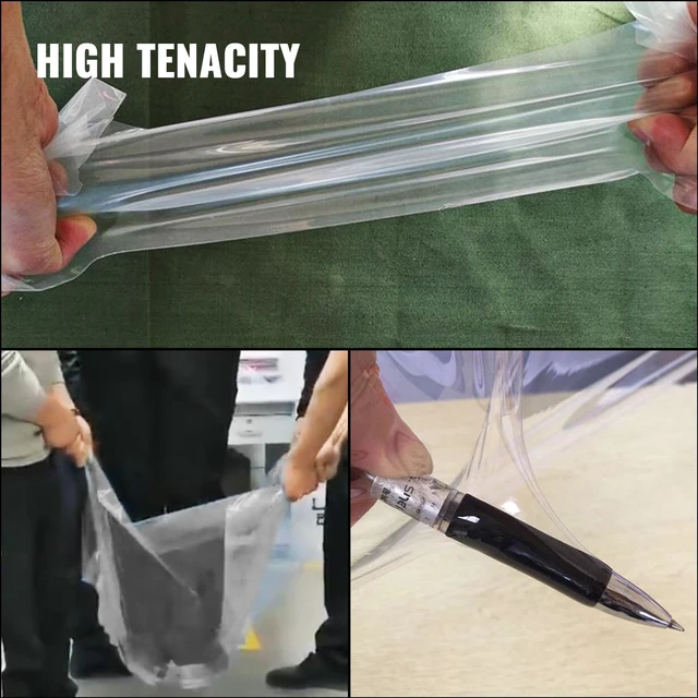 Alt view image 6 of 7 - Greenhouse Film 12 x 25 ft, Greenhouse Polyethylene Film 6 Mil Thickness, Greenhouse Clear Plastic Film UV Resistant, Polyethylene Film Keep Warming, Greenhouse Plastic Superior Toughness