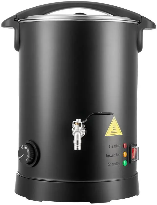 Alt view image 5 of 7 - Wax Melter for Candle Making, 8.5 Qts, Fast and Even Heating, with Easy Pour Spout and Temperature Control, Hourglass Base for Non-Stick Smooth Flow, Wax Melting Pot for Making Candles Soaps