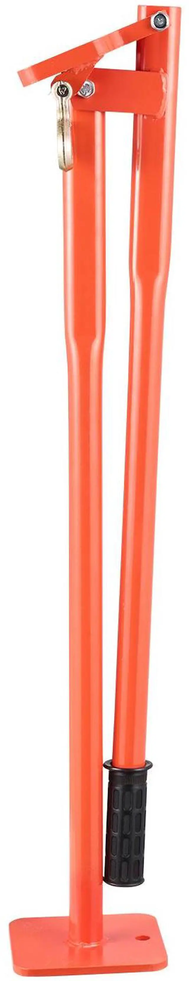 Alt view image 2 of 7 - 36 in T Post Puller, Heavy Duty Steel Fence Post Puller, 660lb Load Capacity, Labor-Saving T-Post Remover Tool for Round Fence Posts, Sign Posts & Tree Stumps, Lifting Chain Not Included