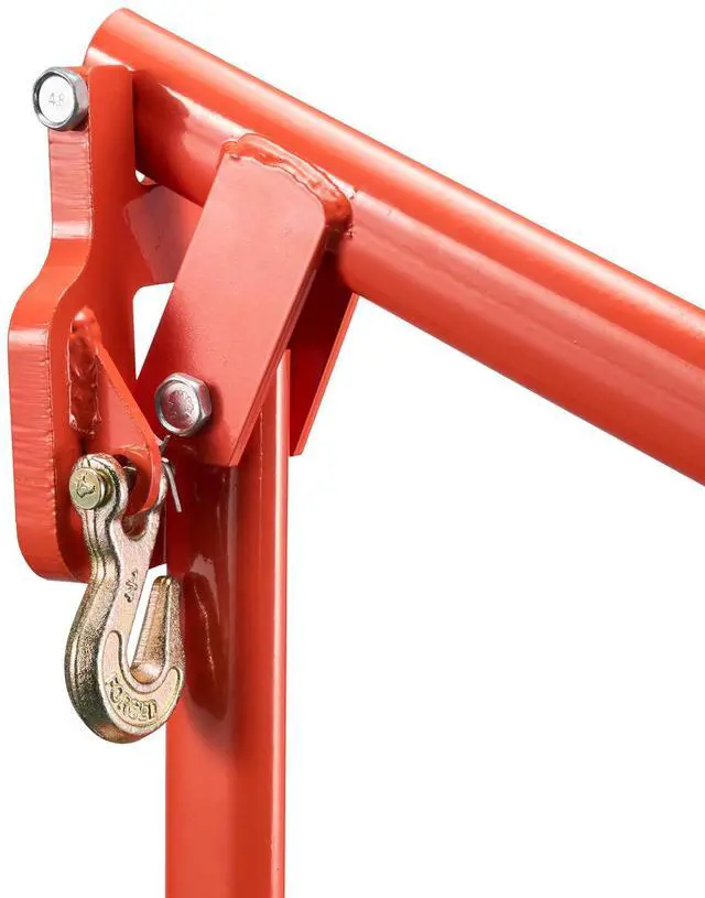 Alt view image 4 of 7 - 36 in T Post Puller, Heavy Duty Steel Fence Post Puller, 660lb Load Capacity, Labor-Saving T-Post Remover Tool for Round Fence Posts, Sign Posts & Tree Stumps, Lifting Chain Not Included