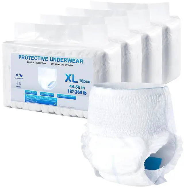Main image of Adult Incontinence Underwear Protective Underwear for Men & Women XL Size