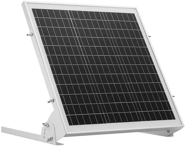 Alt view image 4 of 6 - 20W 12V Solar Battery Trickle Charger Maintainer, Mono Solar Panel Battery Charger with Built-in MPPT Controller & Adjustable Mount Bracket, IP65 Waterproof for Car Boat RV Trailer House Roof