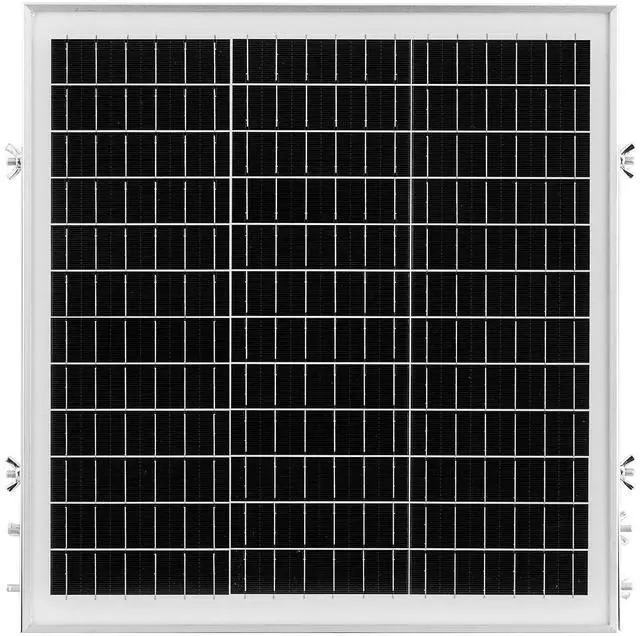 Alt view image 3 of 6 - 20W 12V Solar Battery Trickle Charger Maintainer, Mono Solar Panel Battery Charger with Built-in MPPT Controller & Adjustable Mount Bracket, IP65 Waterproof for Car Boat RV Trailer House Roof
