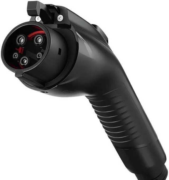 Alt view image 5 of 6 - Level 1&2 EV Charger 16A Portable Charger 120V 240V 25 ft Cable LED Indicator