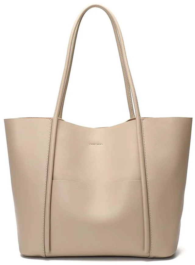 Main image of Genuine Leather Women Purses and Handbags White