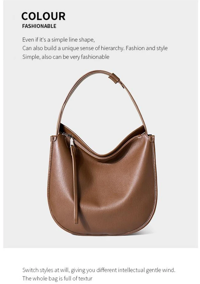 Main image of Genuine Leather Satchel Handbag for Women Vintage Handmade Shoulder Bag Bronze