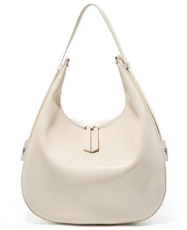 Main image of Genuine Leather Women Tote Bag Handbags White