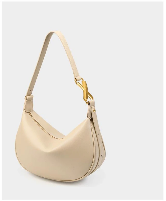 Alt view image 2 of 2 - Genuine Leather Women's Crossbody Purse Handbag White