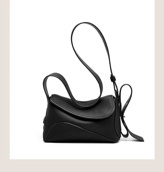 Main image of Genuine Leather Womens Hobo Purse Roomy Casual Shoulder Bags Black