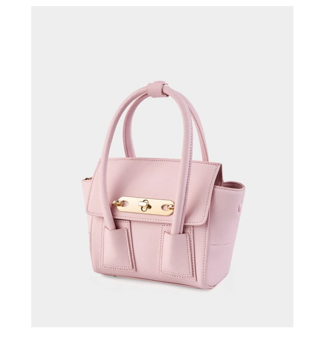 Alt view image 2 of 2 - Women Genuine Leather Tote Bags Purses And Handbags Pink