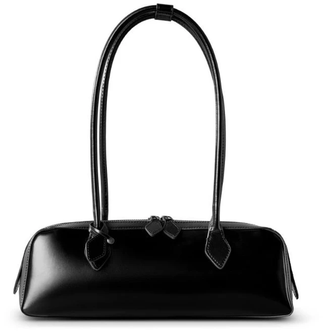 Main image of Women Genuine Leather Crossbody Bags Women's Tote Shoulder Bag Black