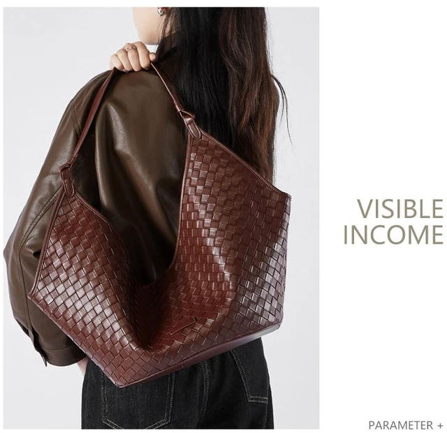 Alt view image 2 of 5 - Genuine Leather Women Handbags Purple