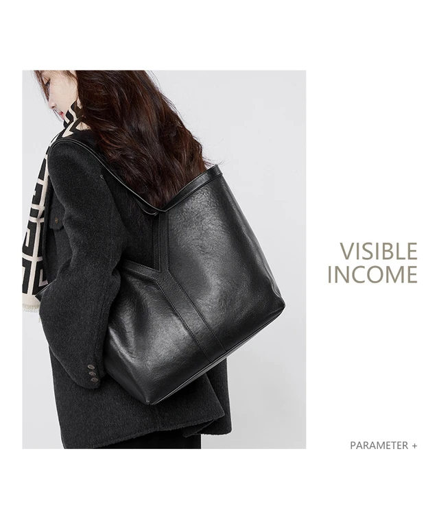 Alt view image 2 of 7 - Genuine Leather Women Crossbody Bag Black