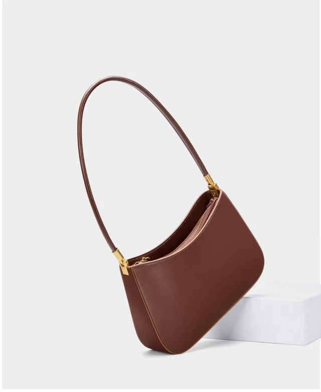 Alt view image 2 of 2 - Genuine Leather Women's Tote Bag Brown