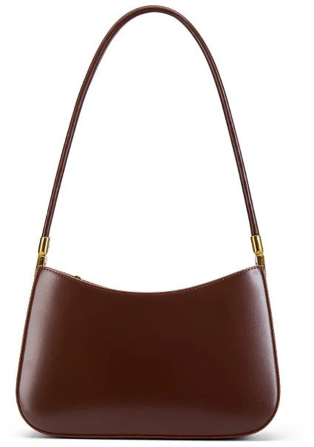Main image of Genuine Leather Women's Tote Bag Brown