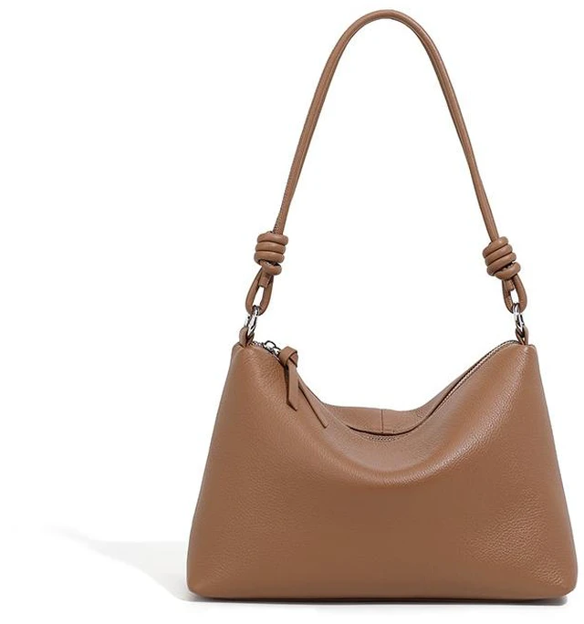 Main image of Genuine Leather Women Shoulder Handbag Ladies Crossbody Purse