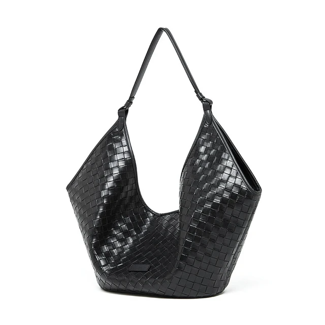 Main image of Genuine Leather Women Handbags Black