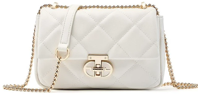 Main image of Genuine Leather Women Hobo Handbags Tote Purse White
