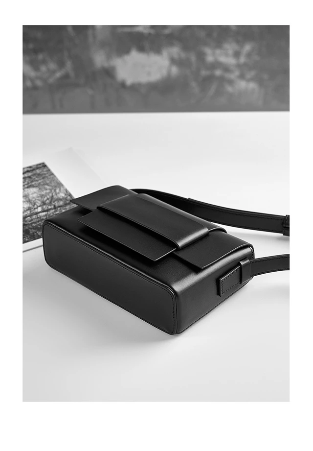 Alt view image 2 of 4 - Genuine Leather Women Handbags Purse Ladies Boho Shoulder Bag Crossbody Purses Black