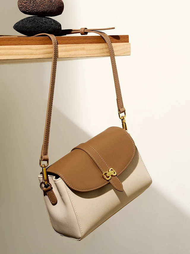 Alt view image 3 of 3 - Genuine Leather Handbags Summer Women Small Bag Multi