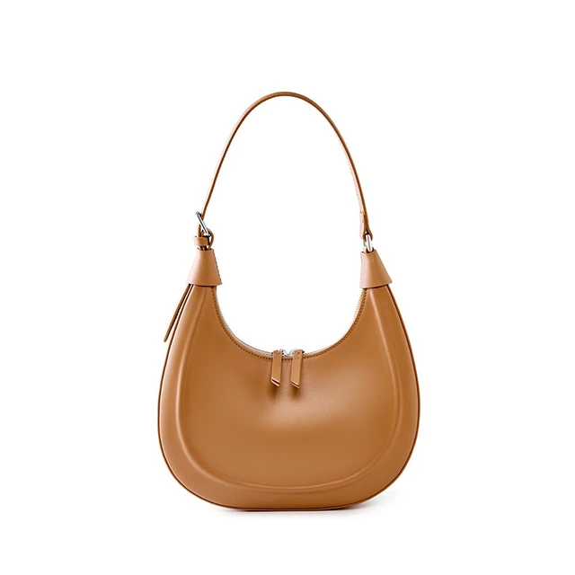 Main image of New Women's Genuine Leather Casual Shoulder Crossbody Bag Brown