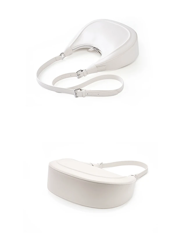 Alt view image 2 of 4 - New Women's Genuine Leather Casual Shoulder Crossbody Bag White