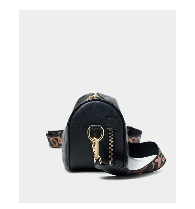 Alt view image 5 of 6 - Genuine Leather Crossbody Bag Women Shoulder Bag Black