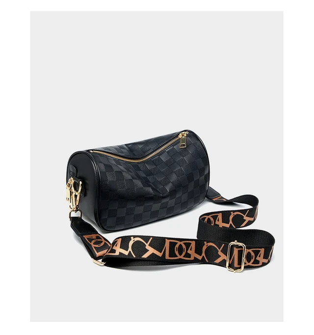 Alt view image 4 of 6 - Genuine Leather Crossbody Bag Women Shoulder Bag Black