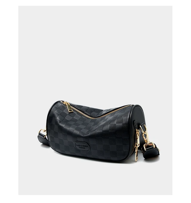 Alt view image 3 of 6 - Genuine Leather Crossbody Bag Women Shoulder Bag Black