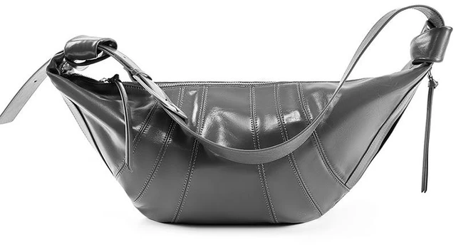 Main image of Women Genuine Leather Crossbody Bags Grey