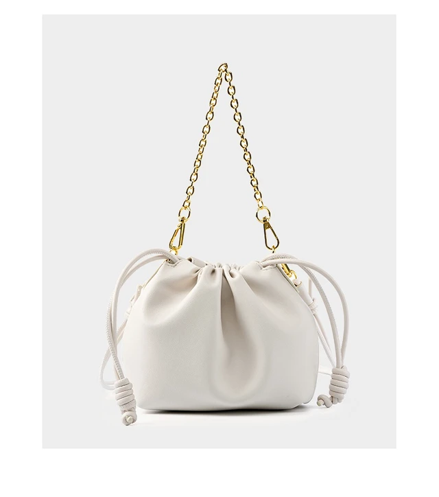 Alt view image 2 of 4 - Women's Small Classy Crossbody Purse Top Handle Handbags White