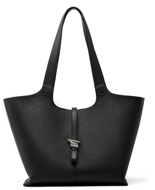 Main image of Genuine Leather Shoulder Crossbody Purse For Women Black