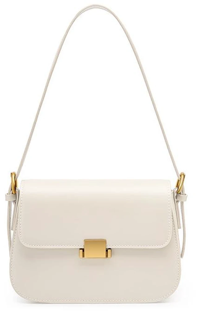Main image of Real Leather Purse for Women Crossbody Bag White