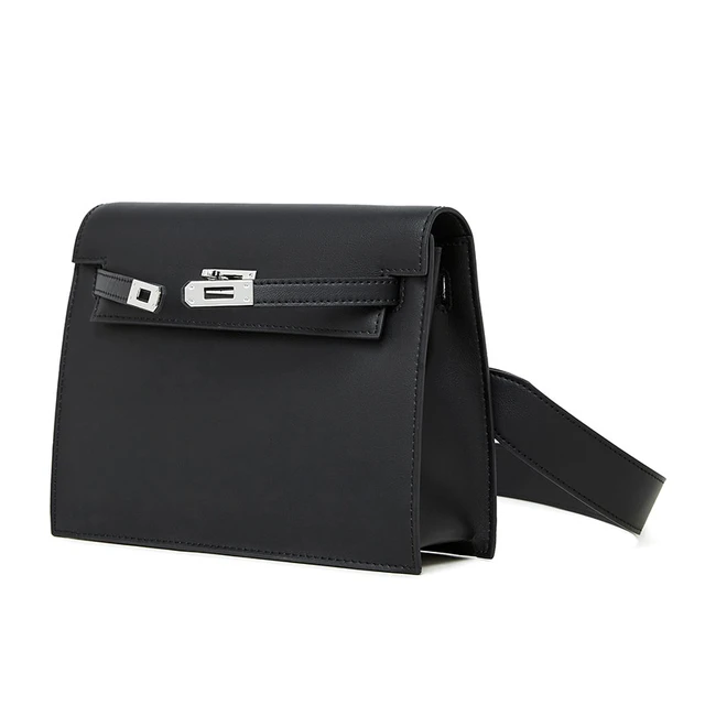 Main image of Fashion Genuine Leather Dance Bag Crossbody Bag Black