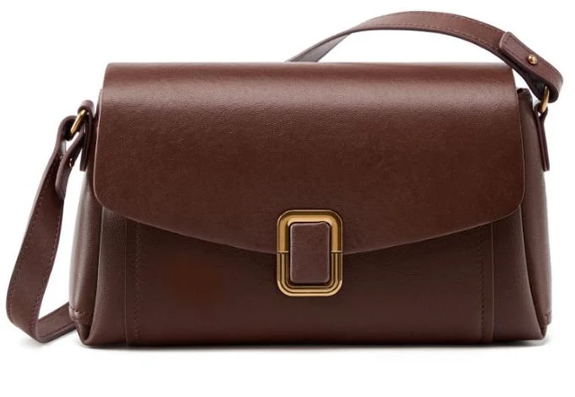 Main image of Genuine Leather Women Tote Bag Brown