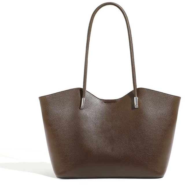 Main image of Genuine Leather Women Handbag Crossbody Bag Brown
