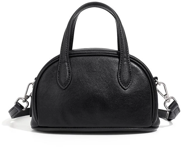 Main image of Genuine Leather Female Cross Bag Women Handbag Black