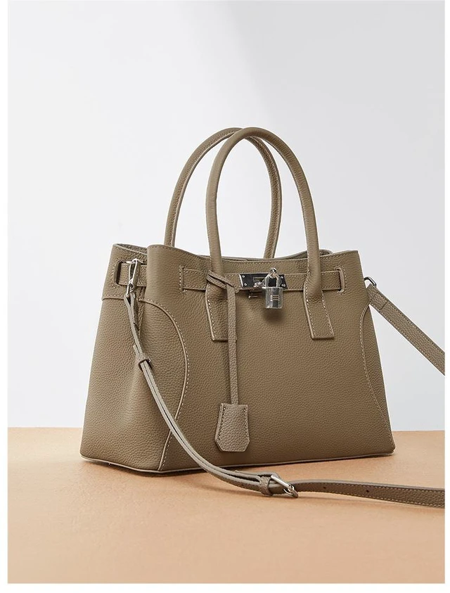 Alt view image 3 of 4 - Women's Woven Shoulder Crossbody Bag Handbag Grey