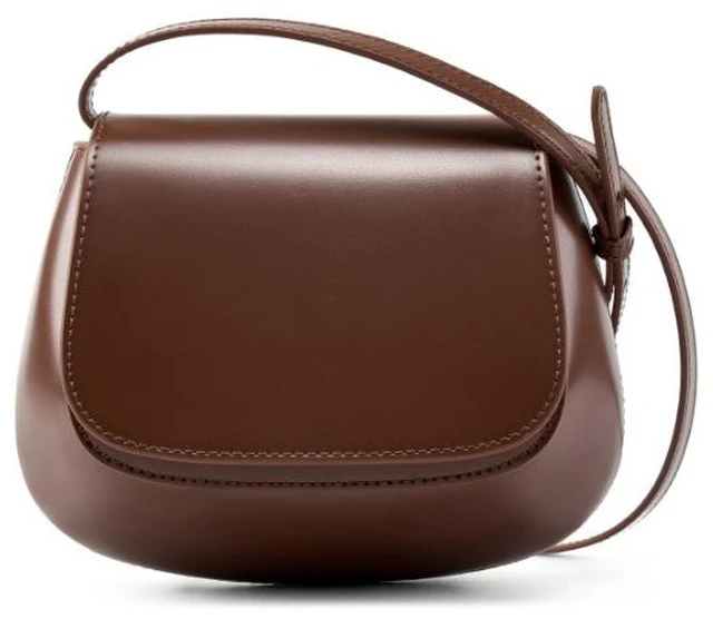 Main image of Women Genuine Leather Tote Bag Brown